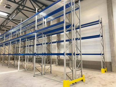 Levering og montering av Groglass pallehyller 1